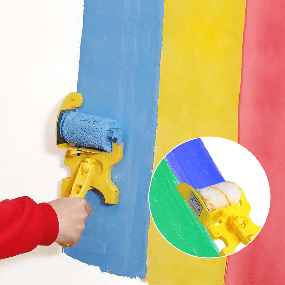 Skorter | EASYRAND Paint Roller – Precision Edge Painting Tool with Patented No-Mess Sealing System