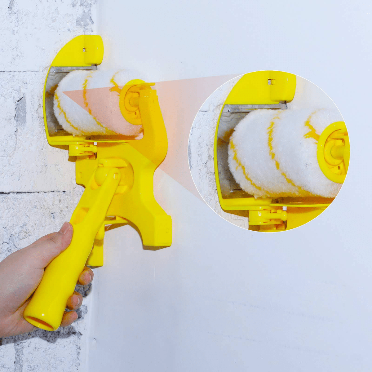 Skorter | EASYRAND Paint Roller – Precision Edge Painting Tool with Patented No-Mess Sealing System