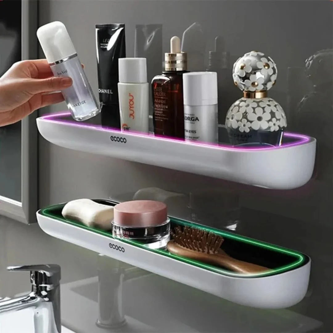 Skorter | Easymount | Bathroom storage shelf + Drilling unnecessary
