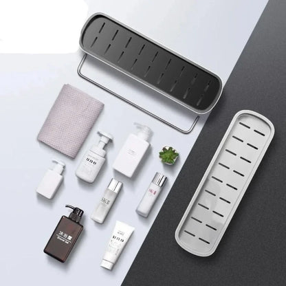 Skorter | Easymount | Bathroom storage shelf + Drilling unnecessary