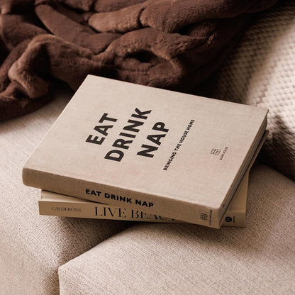 Skorter | Eat Drink Sleep Neutral Coffee Table Book