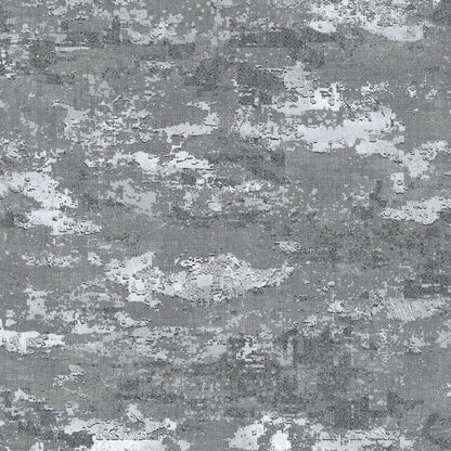 Skorter | Eavan Dark Gray & Silver Structured Patterned Wallpaper