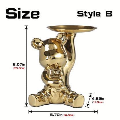 Skorter | CeramiBear - Ceramic Bear & Rabbit Decorative Distance Board