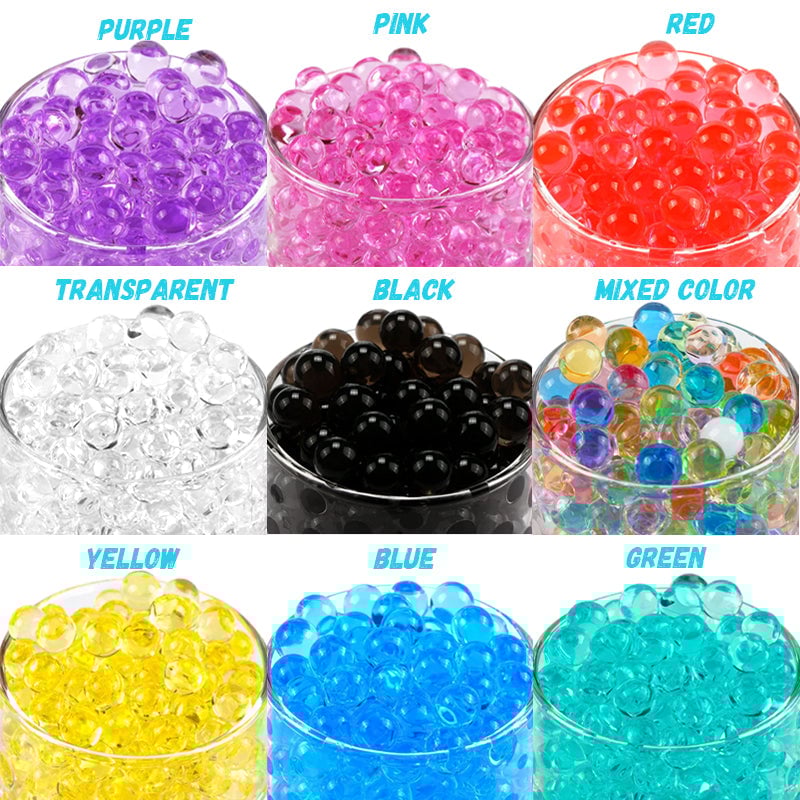 Skorter | 2250 Pieces 17-20mm Crystal Soil Water Bead Gel