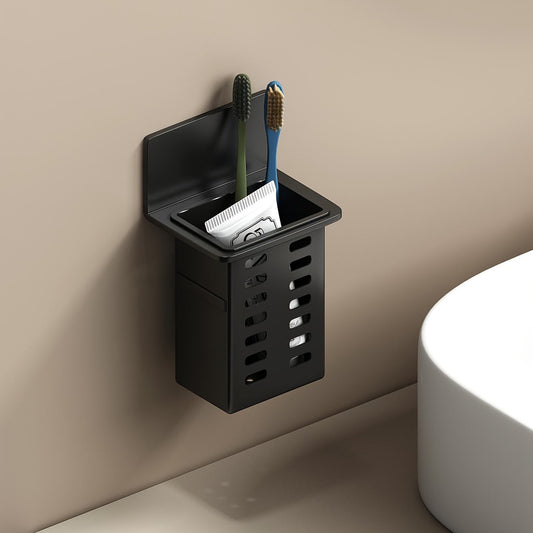 Skorter | Black Cosmetic Rack – Drill-Free Wall-Mounted Storage Shelf