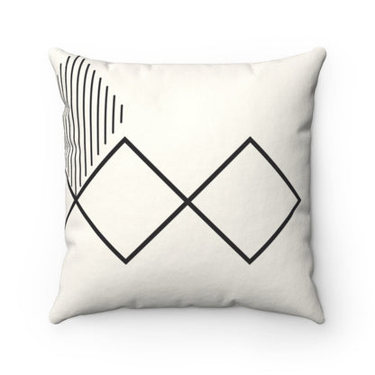 Skorter | Abstract Lines Cushion Home Decoration Accents - 4 Sizes