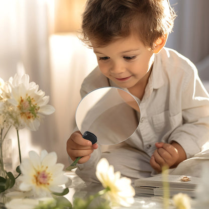 Skorter | 5X Magnifying Glass Pro – Hands-Free Adjustable Neck Magnifier for Reading, Crafts & Seniors