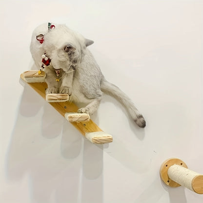 Skorter | CatClimb - Wall Mounted Wooden Cat Climbing Board