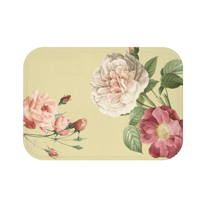 Skorter | Floral Print Bath Mat Home Accents