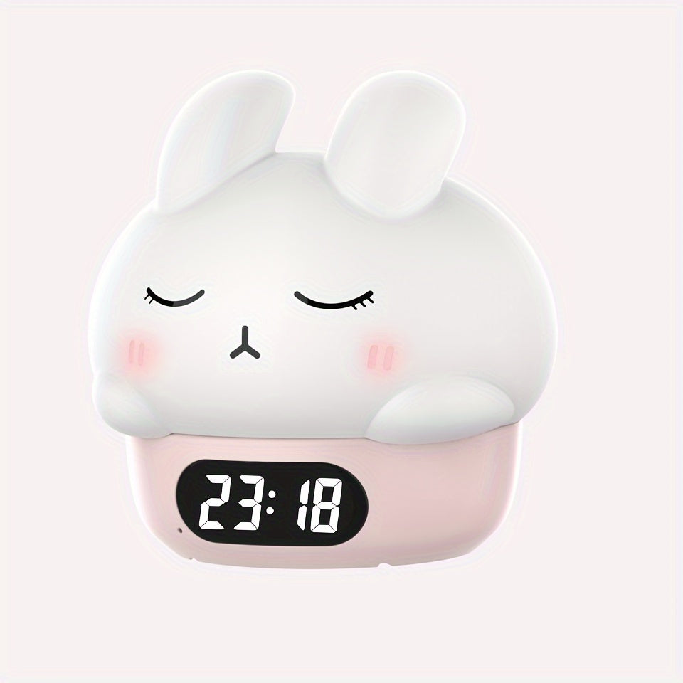 Skorter | BunnyGlow - Color Changing Night Light and Alarm Clock