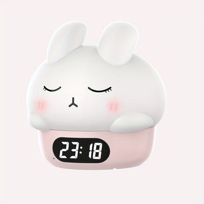 Skorter | BunnyGlow - Color Changing Night Light and Alarm Clock