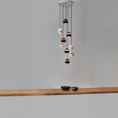 Eclipse Radiance Pendant Light - HERE COMES THE SUN Pendant Light - SKØRTER