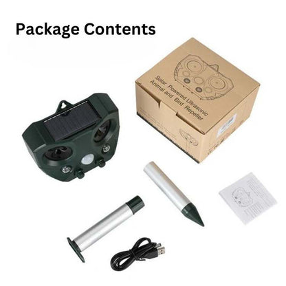 Skorter | EcoSonic Guard – Ultrasonic Animal Repellent for Outdoor Use