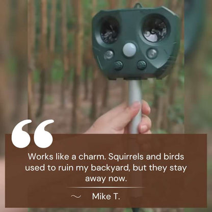 Skorter | EcoSonic Guard – Ultrasonic Animal Repellent for Outdoor Use