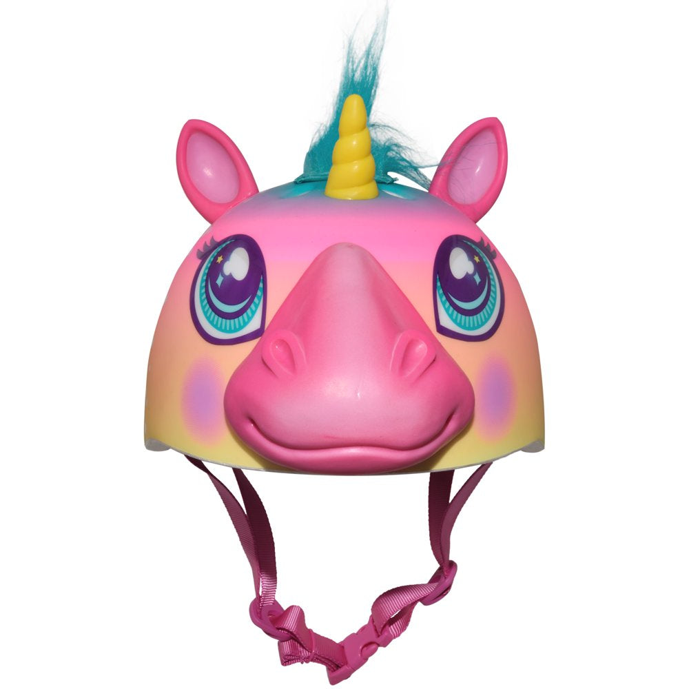 Skørter | Super Rainbow Unicorn Hair Bicycle Helmet, Kids 5+ (50-54Cm)