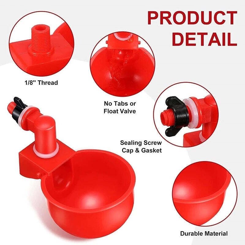 Skorter | Automatic Chicken Water Cup Bird Coop