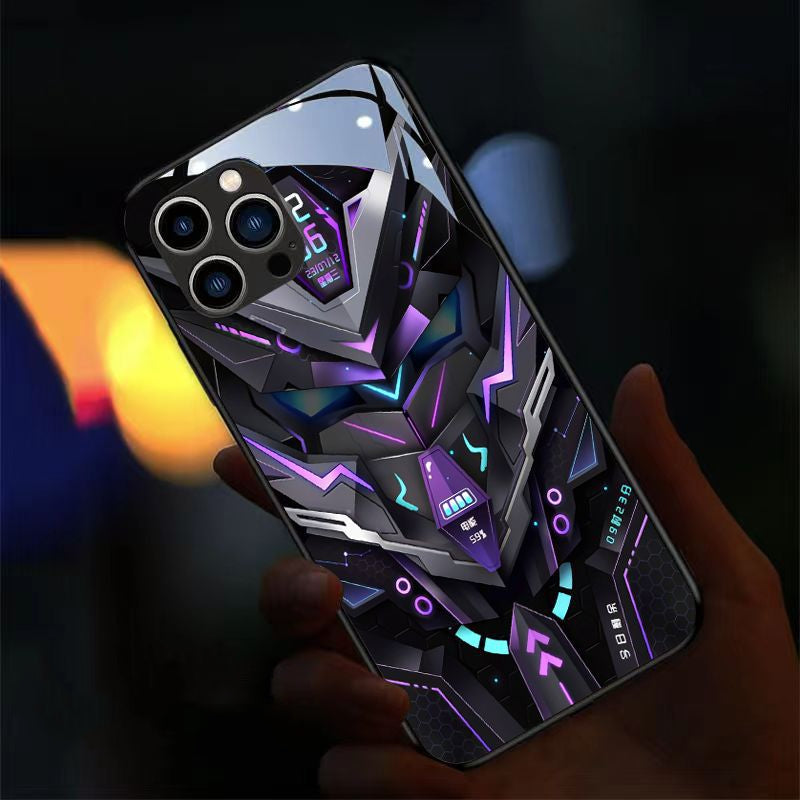Skorter | Cool Mecha Apple Smart Flash Phone Case