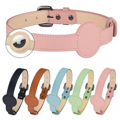 Skorter | EDOUARD – Stylish Dog Collar with Integrated Airtag Holder