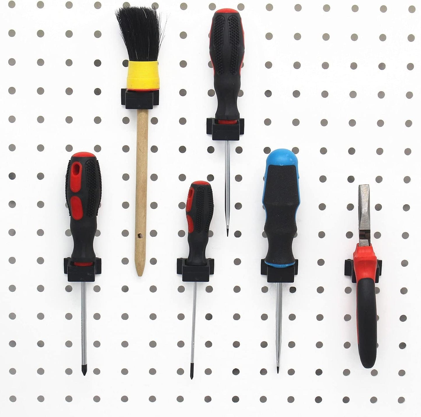Skorter | 150 Piece Pegboard Hooks Assortment, Metal Pegboard Hooks, Plastic Bins, and Peg Locks for Organizing Tools