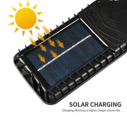 Skorter | Solar Lighting Motion Sensor Lamp 600W Outdoor Solar Lamp Waterproof Parking Lot Wall Lamps with Remote Control, 2 PCS