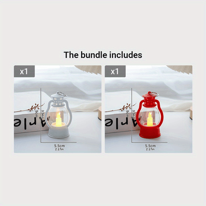 Skorter | VintageGlow - Charming LED Christmas Lantern on Battery