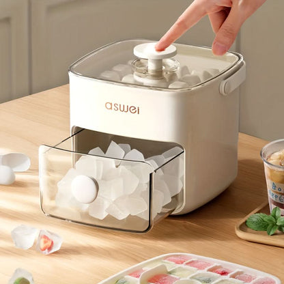 Skorter | Countertop Ice Maker for Cubes and Spheres