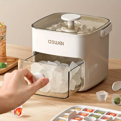Skorter | Countertop Ice Maker for Cubes and Spheres