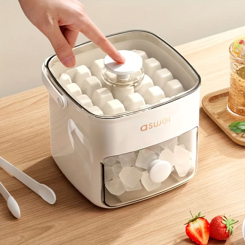 Skorter | Countertop Ice Maker for Cubes and Spheres
