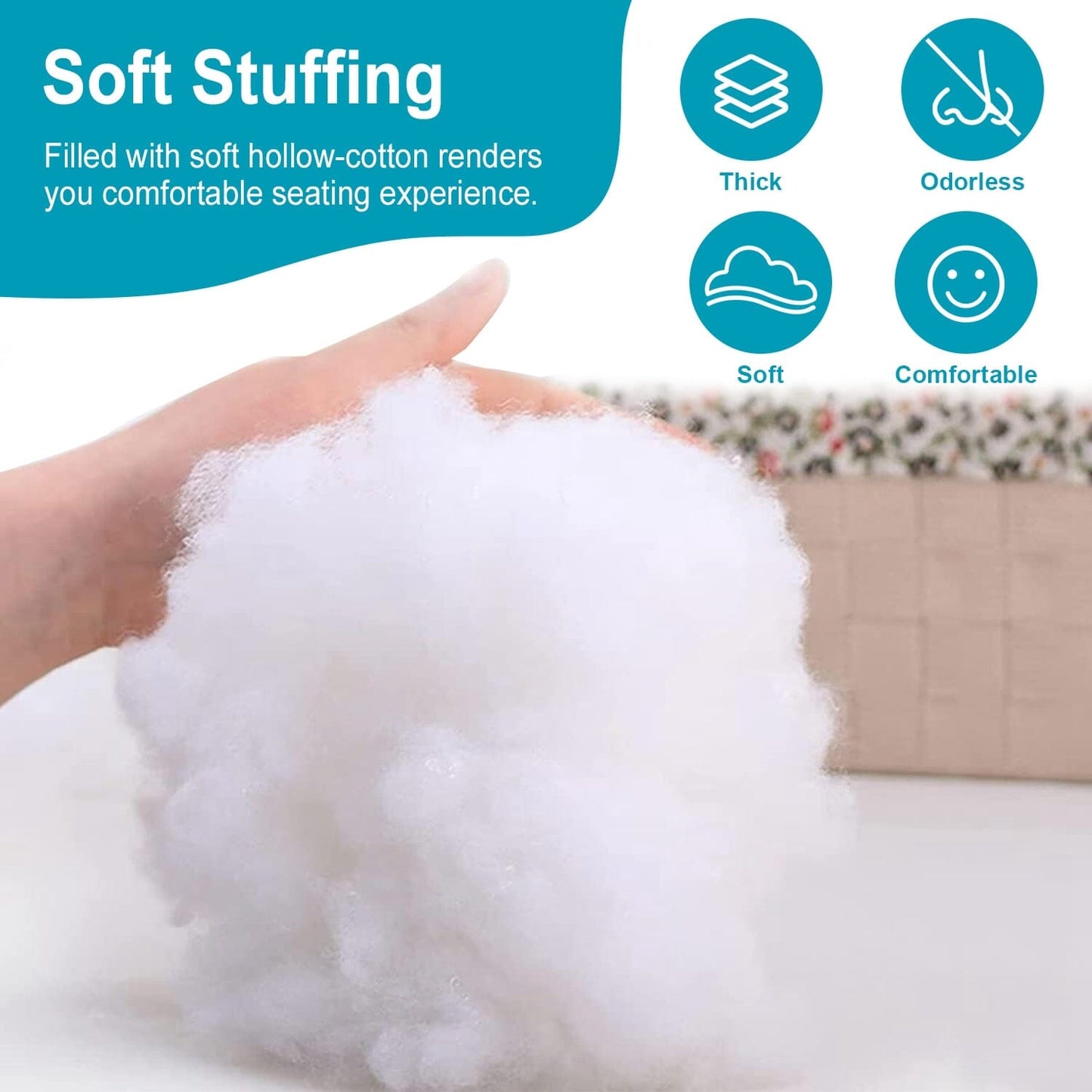 Skorter | Egg Chair Hanging Basket Seat Cushion with Headrest