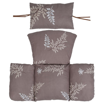 Skorter | Egg Chair Hanging Basket Seat Soft Cushion with Headrest