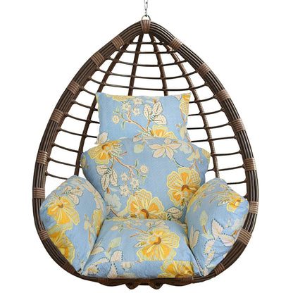 Skorter | Egg Chair Hanging Basket Seat Soft Cushion with Headrest