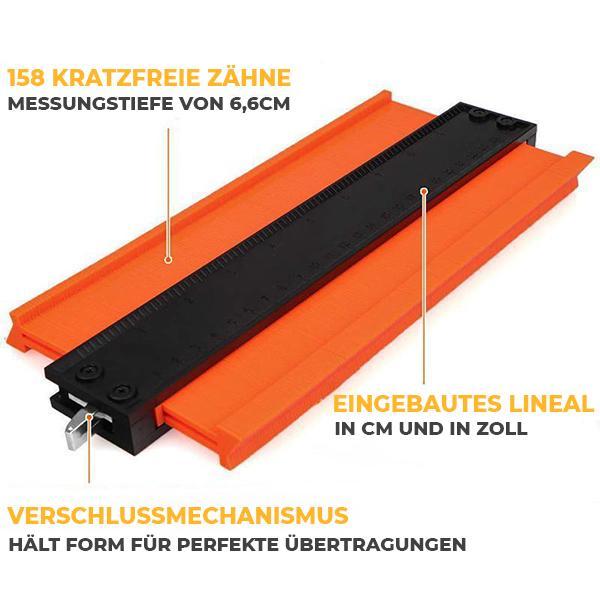 Skorter | Contour gauge contour duplication gauge with lock