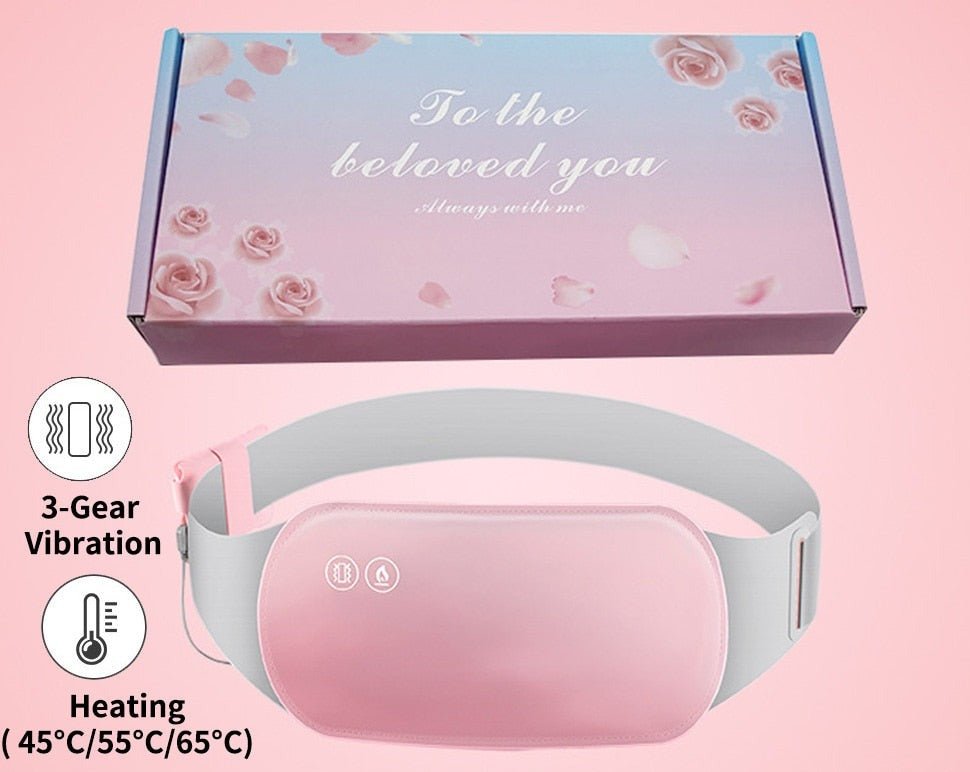 Skorter | CALMCORE – Electric Abdominal Heating Pad with Heat & Vibration