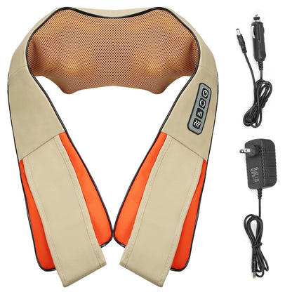 Skorter | Electric Back Massage Cape with Heat Deep Tissue 3D Knee Massage