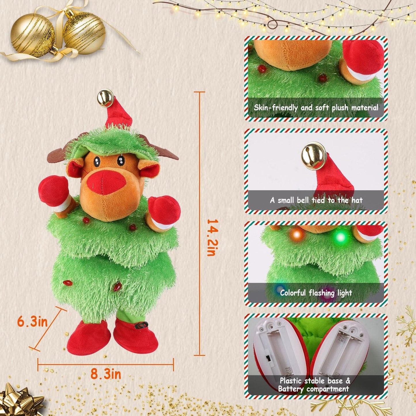 Skorter | Electric dancing singing plush toy