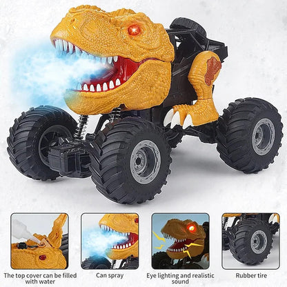 Skorter | Electric Dinosaur Remote Control Spray Stunt Car