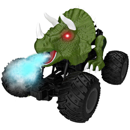 Skorter | Electric Dinosaur Remote Control Spray Stunt Car