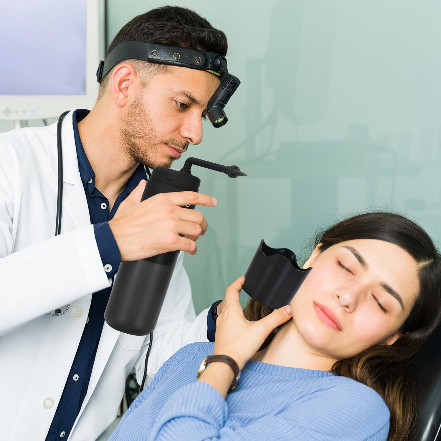 Skorter | Electric ear wax removal set with 3 modes 6 ear tips IPX7 waterproof USB rechargeable