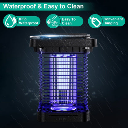 Skorter | Electric solar-powered insect zapper lamp IP65 waterproof for indoor and outdoor