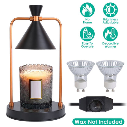 Skorter | Electric wax melting lamp dimmable with 2 GU10 bulbs