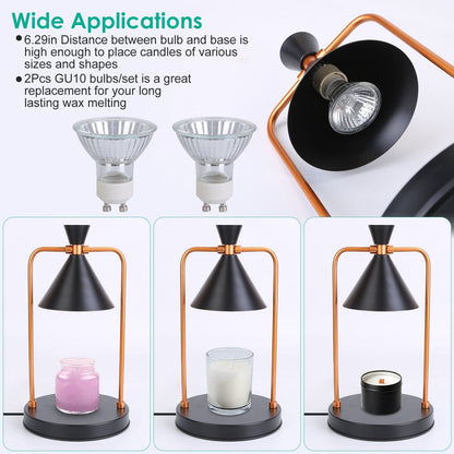 Skorter | Electric wax melting lamp dimmable with 2 GU10 bulbs