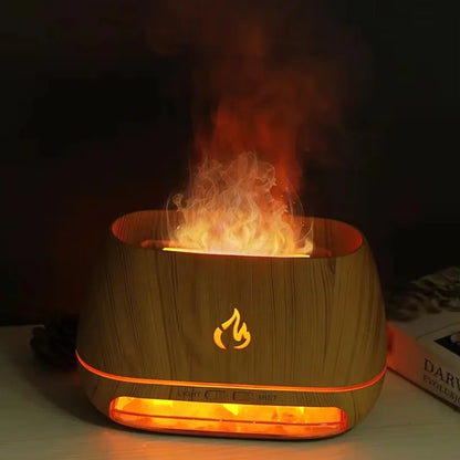 Skorter | SaltLight Aroma Diffuser – Himalayan Salt Lamp with Fragrance Diffusion and Color Light