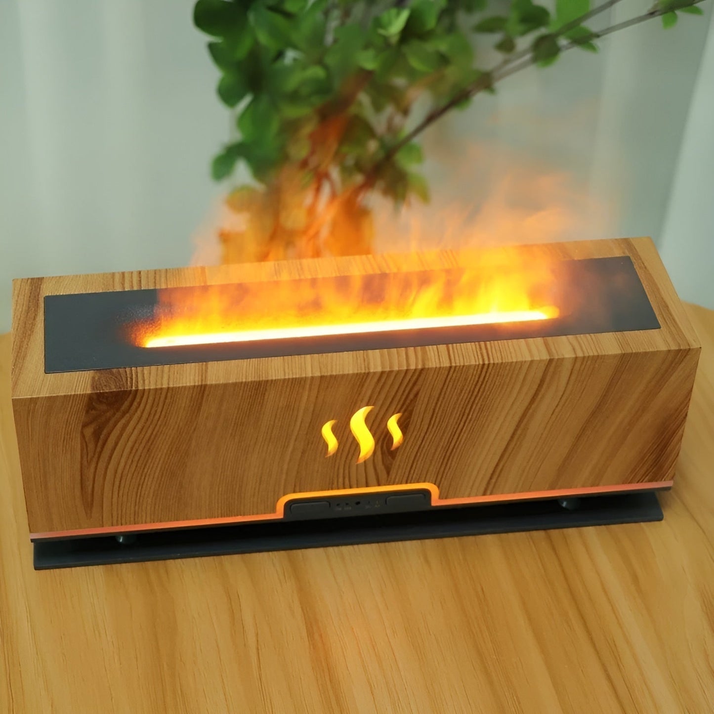 Skorter | AtmosphereMist 3-in-1 Humidifier with Flame Light and Aroma