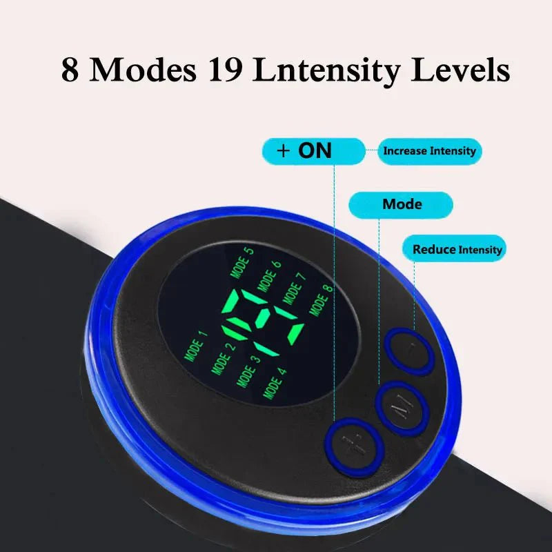 Skorter | EMS Abs Trainer – 19-Level Abdominal Muscle Stimulator for Core Strengthening