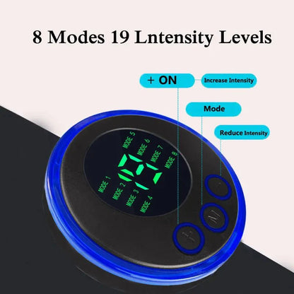 Skorter | EMS Abs Trainer – 19-Level Abdominal Muscle Stimulator for Core Strengthening