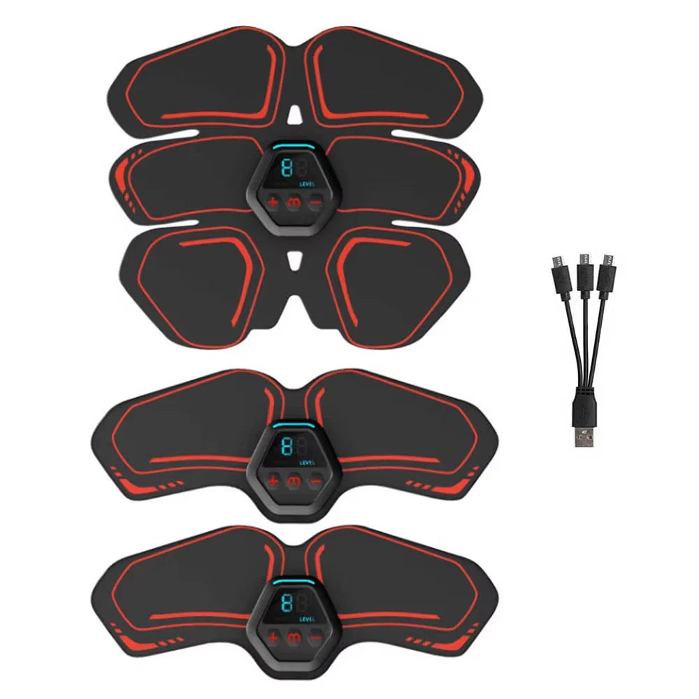 Skorter | EMS Muscle Simulator LCD Screen USB Rechargeable Portable Trainer