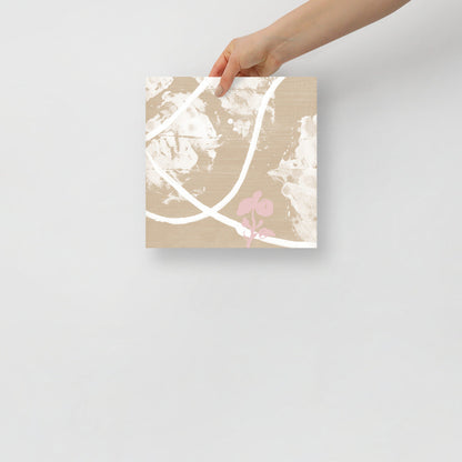 Skorter | Flower In Desert Wall Art