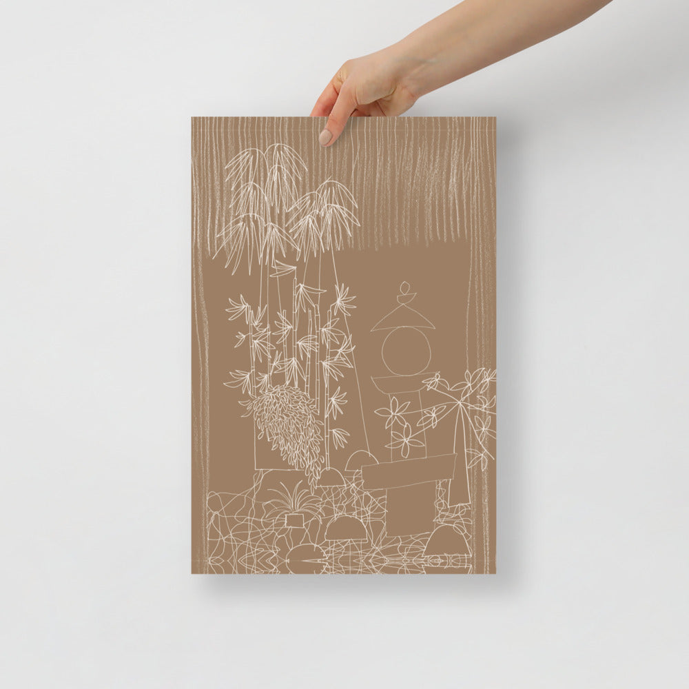Skorter | Back Garden Wall Art