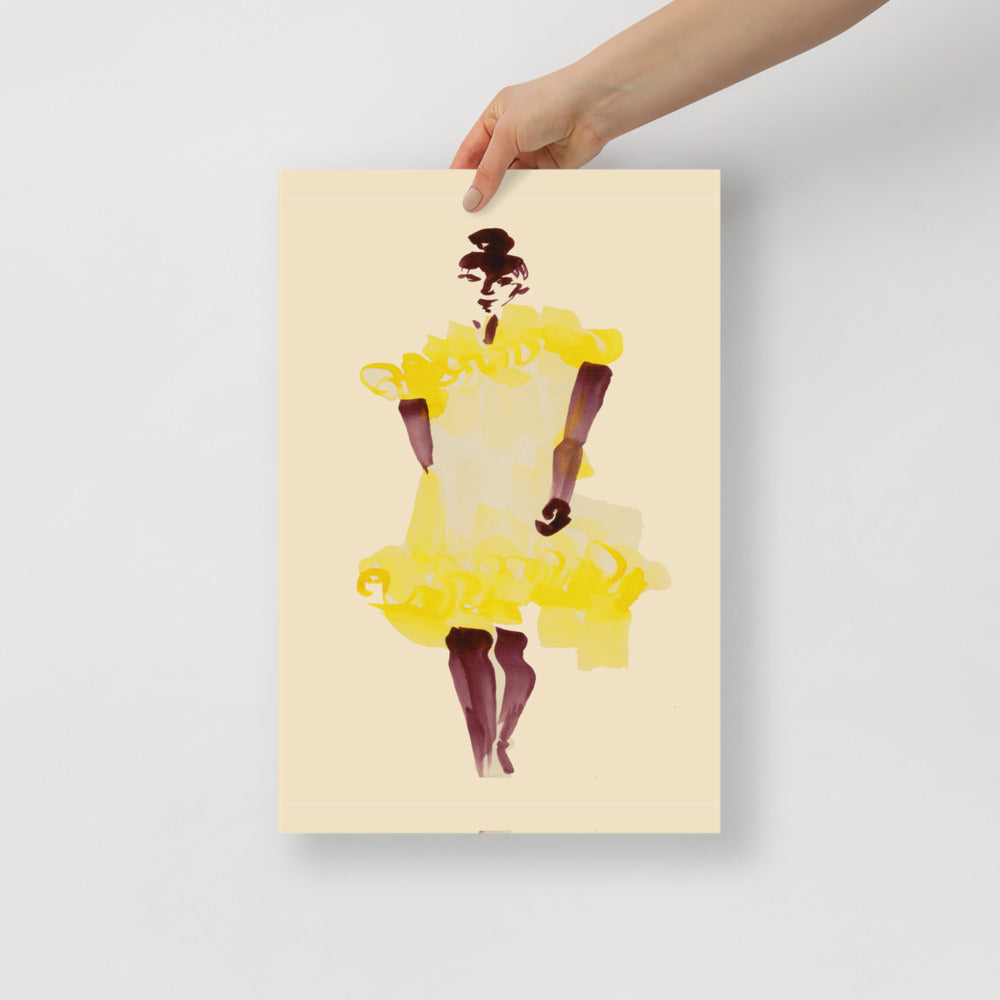 Skorter | Puffy Dress Wall Art