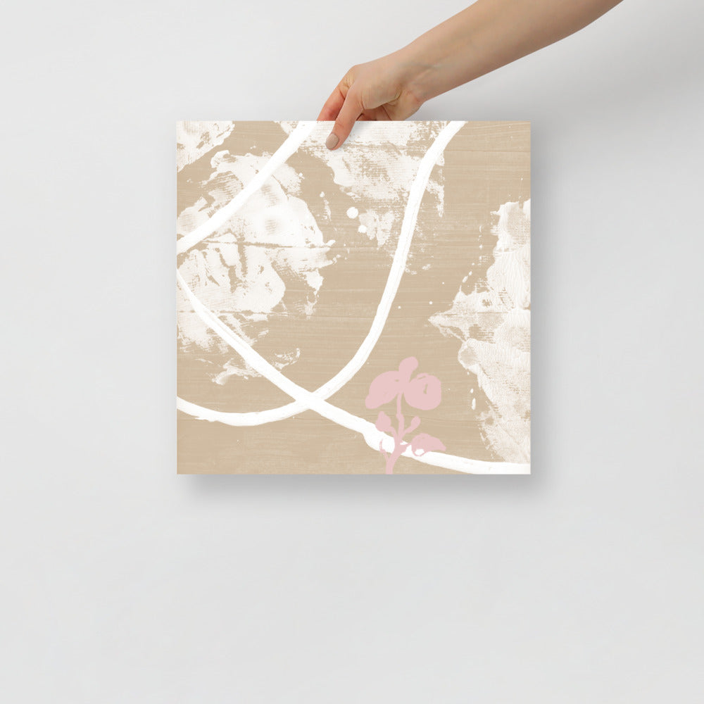 Skorter | Flower In Desert Wall Art